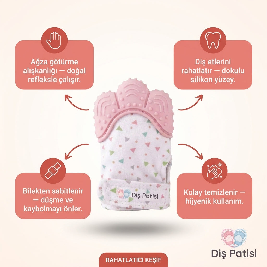 Diş Patisi Diş Kaşıma Eldiveni 6