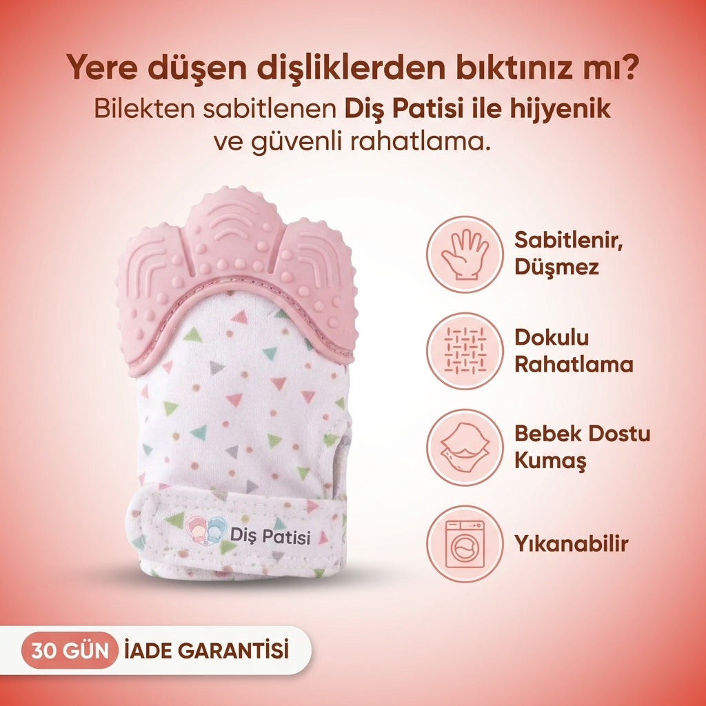 Diş Patisi Diş Kaşıma Eldiveni 8
